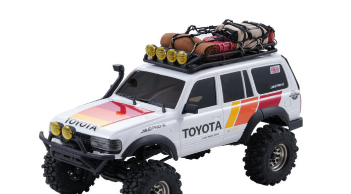 Fair RC 1/18 FCX18S LC80 Tri-Color Mod RTR: il crawler Toyota Land Cruiser che conquisterà ogni terreno