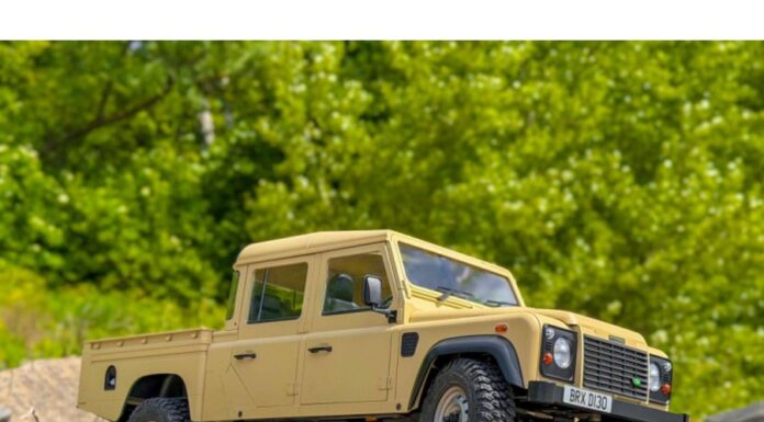 Da Boom Racing il nuovo BRX02 Land Rover Defender 130 High Capacity Pickup