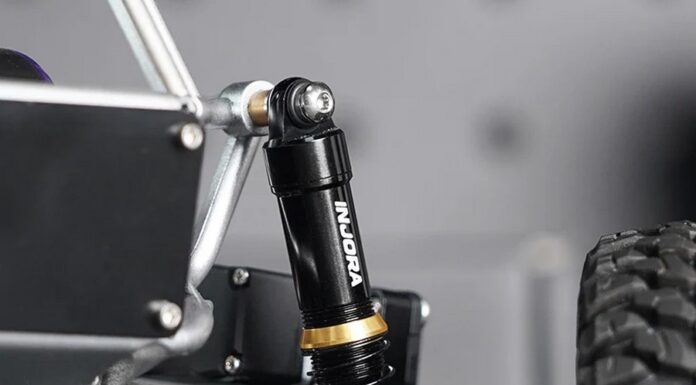 Nuovi ammortizzatori INJORA LS 55mm in alluminio per TRX4M 1/18