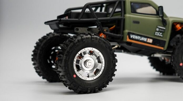 Da HPI ruote in alluminio CC-6 e CC-8 da 1.3″: stile e prestazioni per crawler scala 1:18